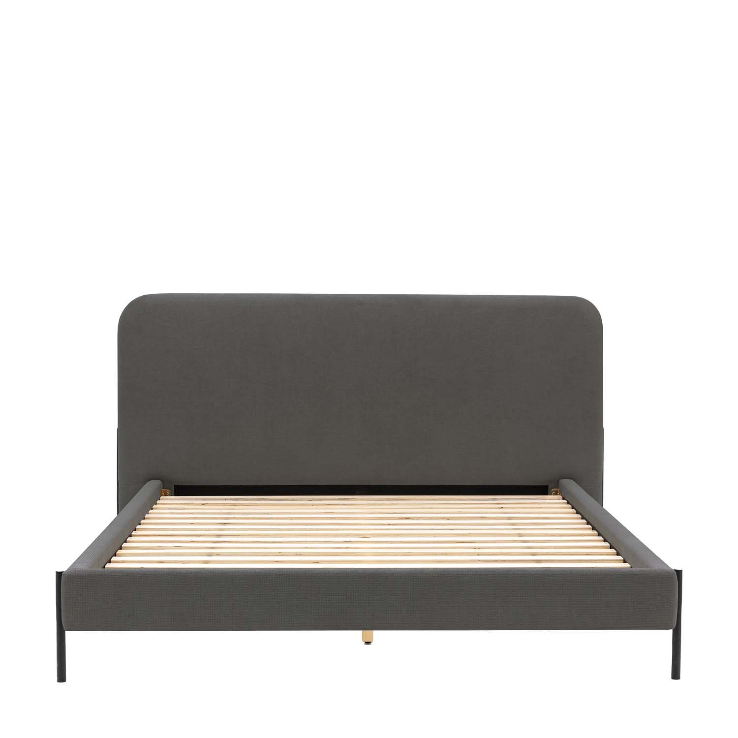 Woods Oakley Bed Warm Grey Woods Furniture