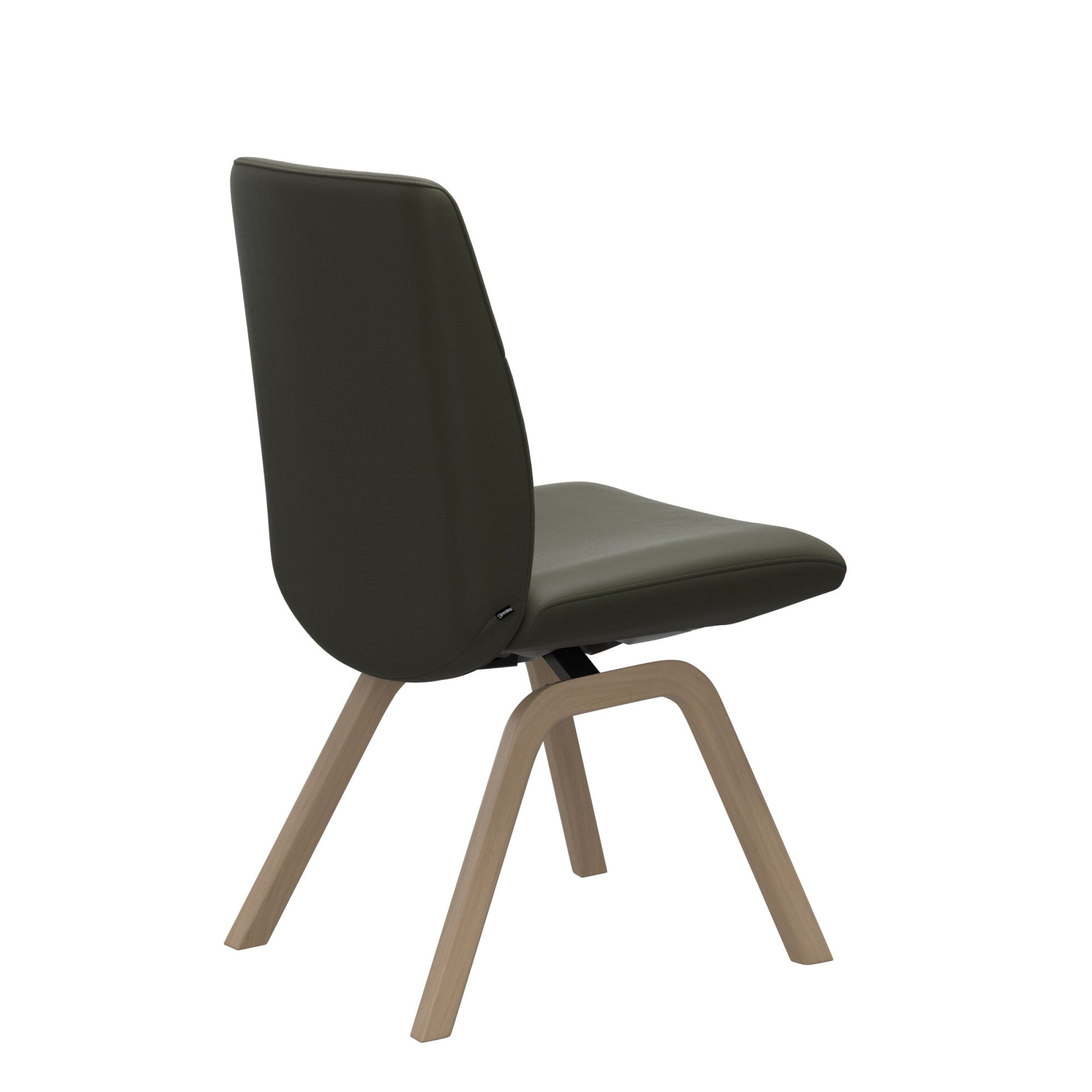 Stressless Mint Low Back Dining Chair with Contemporary Base - Woods Furniture
