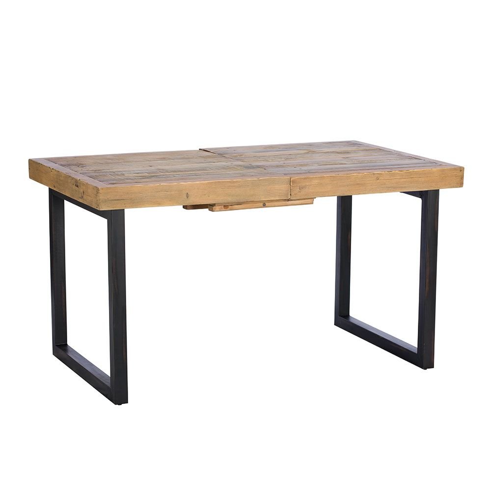 Adelaide Industrial Extendable Dining Table 140180cm Woods Furniture