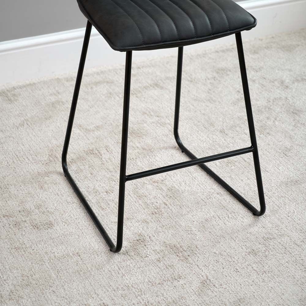 York Bar Stool Grey (Set of 2) Bar Stools Grey Woods Furniture