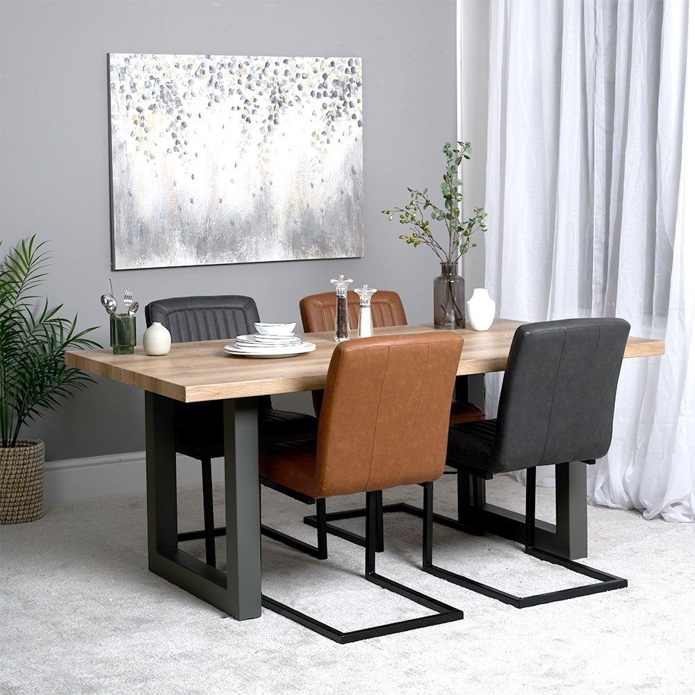 Burton Dining Table 180cm 180cm Table cm Woods Furniture