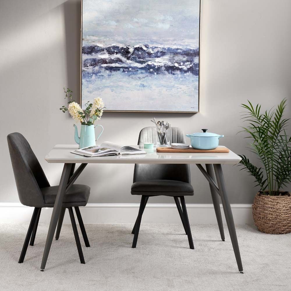 Logan Dining Table 130cm 130cm Dinign Table Woods Furniture