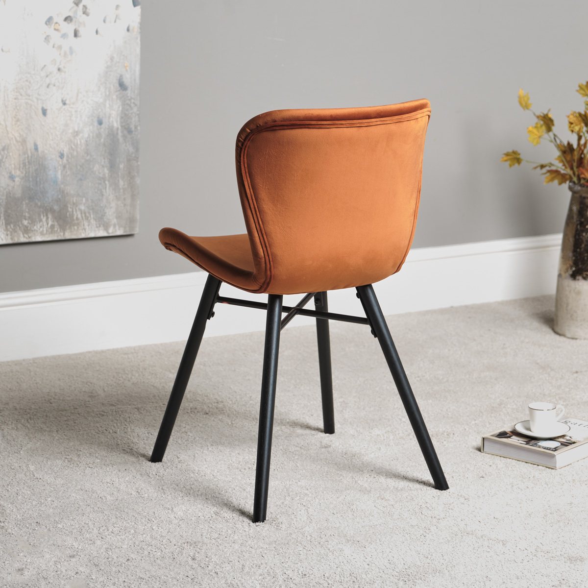 Woods Batilda Dining Chair (Set of 2) Copper Woods Furniture