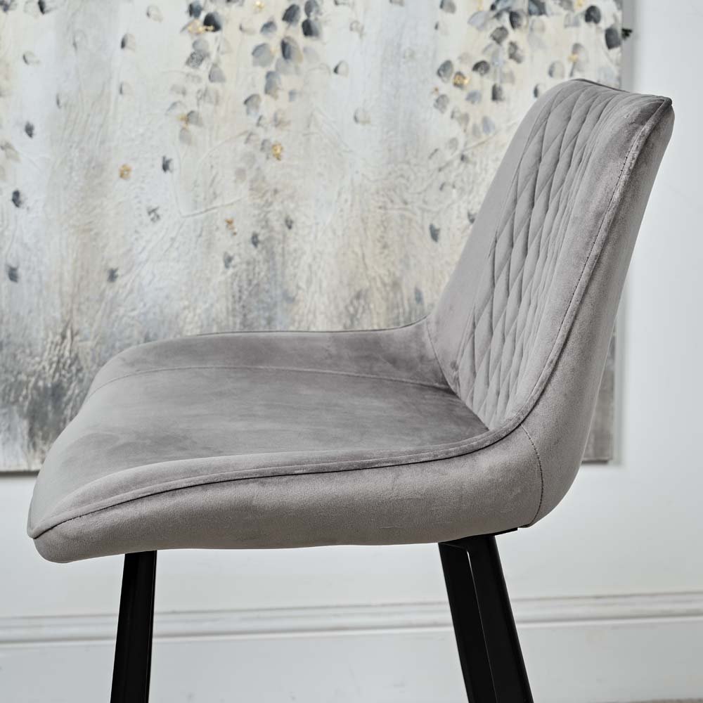 Clearance Chase Bar Stool Light Grey (Set of 2) Woods Furniture