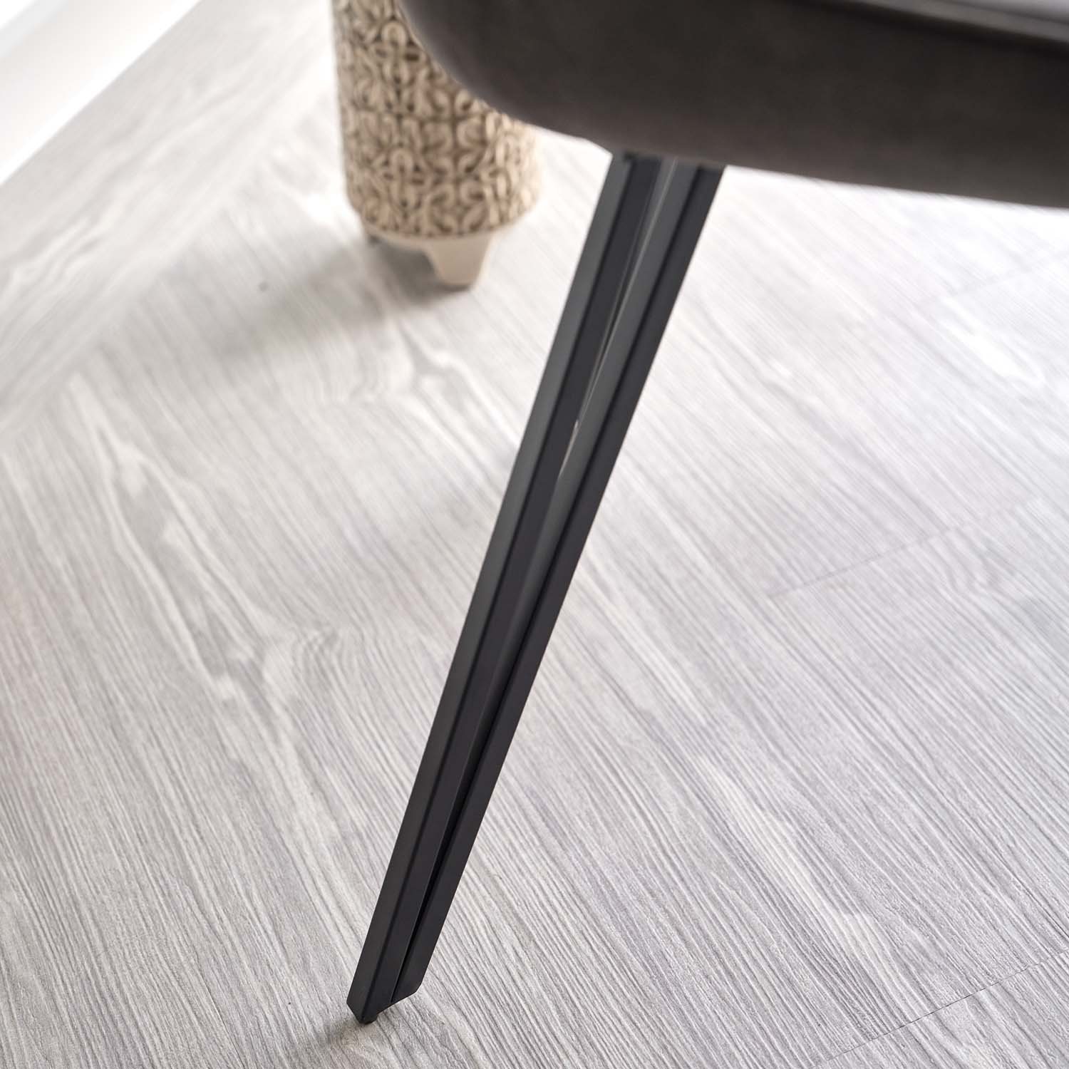 Woods Finnick Dark Grey Dining Chair (Set of 2) Woods Furniture