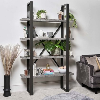 Industrial Concrete Shelf Unit