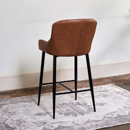 Carlton Bar Stool - Tan (Set of 2)