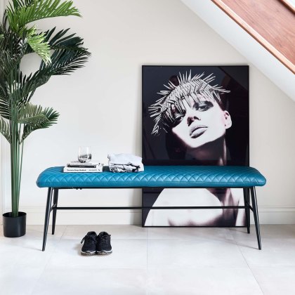 Ripley Flat Bench - Teal Ripley Flat Bench - Teal