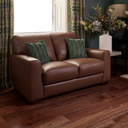 Navarra 2 Seater Sofa - Rangers Tan Leather