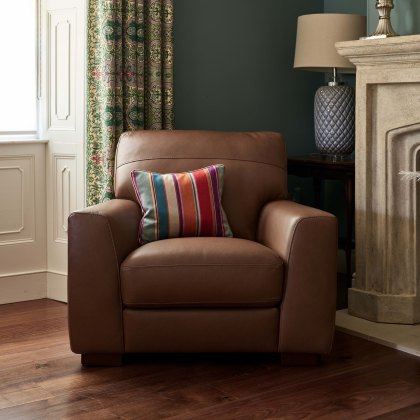 Navarra Armchair - Rangers Tan Leather