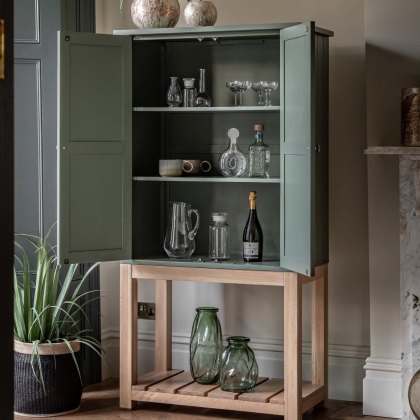 Harrogate 2 Door Cupboard in Moss