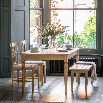 Harrogate Extending 180-230cm Dining Table in Natural