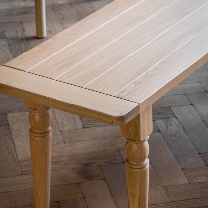 Harrogate Dining Bench in Natural