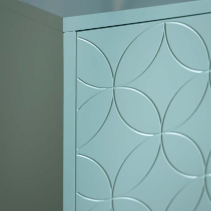 Ascot 2 Door Cabinet in Mint