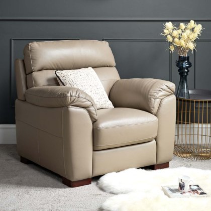 Lyon Armchair in Mocha