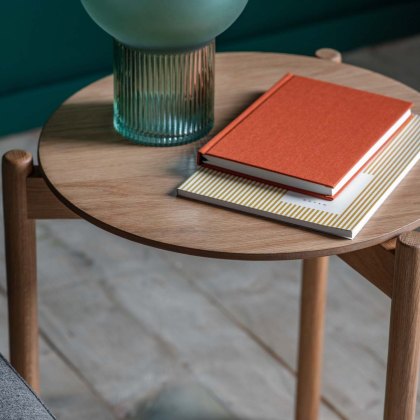 Brooke Lamp Table in Oak