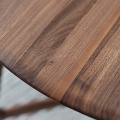 Madison Round Dining Table in Walnut