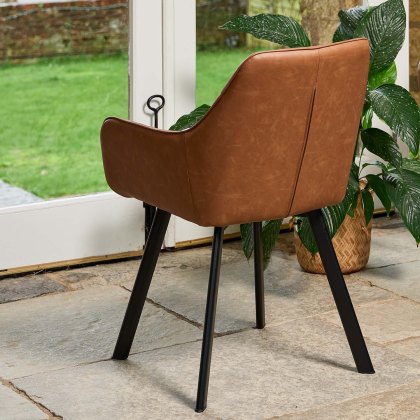 Lewis Tan Dining Chair (Set of 2)