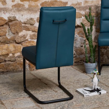 Ava Teal Dining Chair (Set of 2)