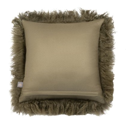 Aran Green Cushion 40x40cm