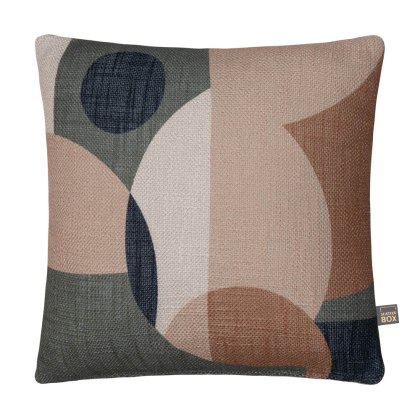 Mid Century Geo Green Cushion 45x45cm Mid Century Geo Green Cushion 45x45cm