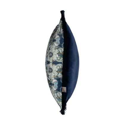 Noveau Navy Cushion 43x43cm