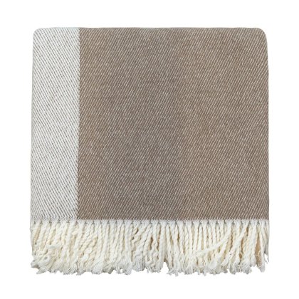 Riley Natural Throw Blanket