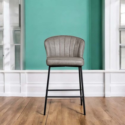 Tristan Grey Bar Stool (Set of 2)