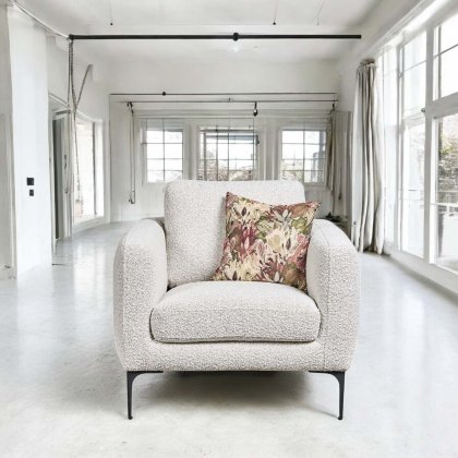 Carnaby Armchair in Light Grey Carnaby Armchair in Light Grey