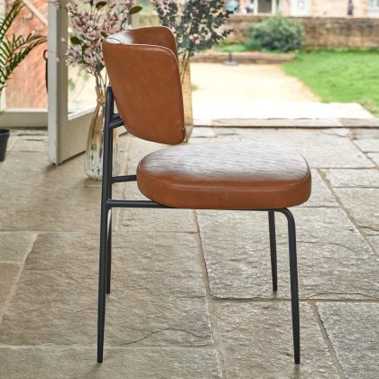 Admiral Caramel Dining Chair (Set of 2)