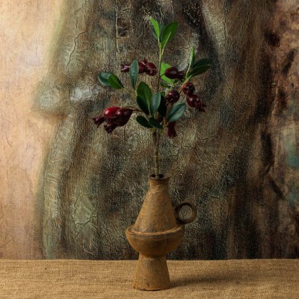 Pomegranate Flower Spray 48cm