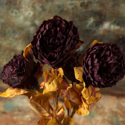 Autumnal Peony 73cm