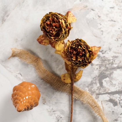 Autumnal Peony 73cm