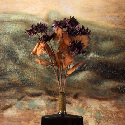 Autumnal sunflower 70cm