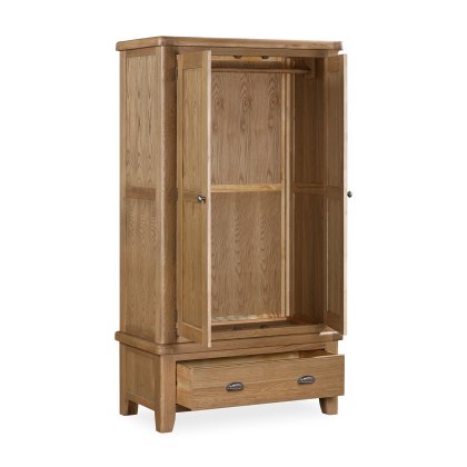 Ledbury 2 Door 1 Drawer Wardrobe