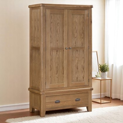 Ledbury 2 Door 1 Drawer Wardrobe