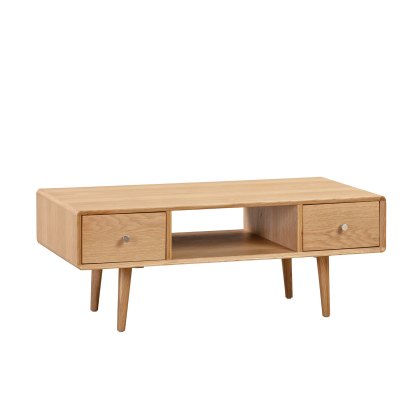 Milan Coffee Table With Drawers