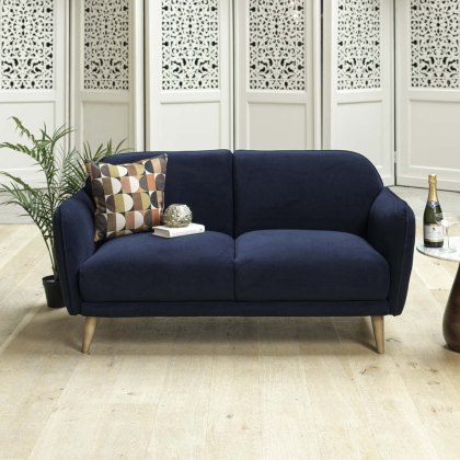 Tamar 2 Seater Sofa in Dark Blue