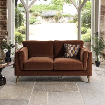 Harris 2 Seater Sofa in Rust