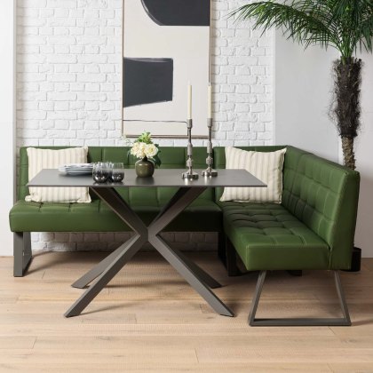 Saturn Dining Table 135cm in Dark Grey