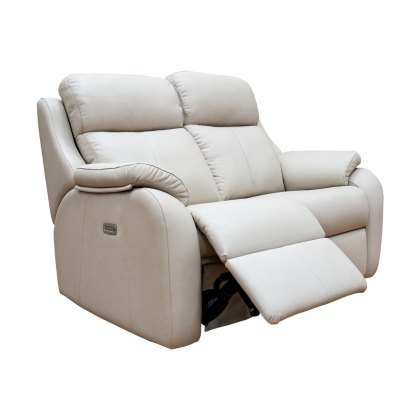 G Plan Kingsbury 2 Seater Double Power Recliner Sofa with Headrest & Lumbar