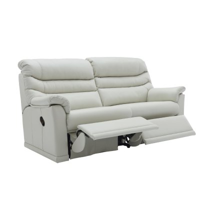 G Plan Malvern 3 Seater Double Manual Recliner Sofa with 2 Cushions