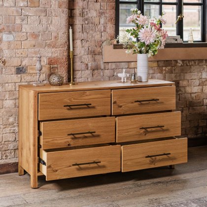 Maitland 6 Drawer Wide Chest