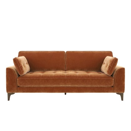 Hartpury 3 Seater Sofa in Rust