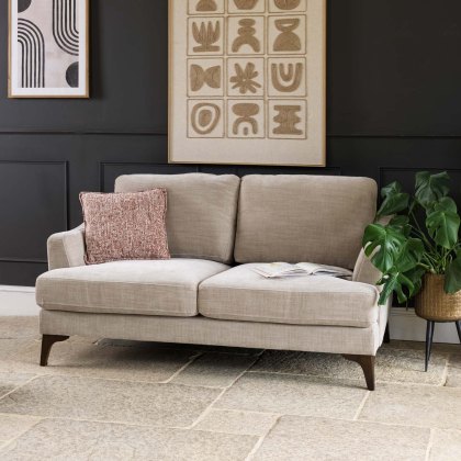 Willow 2 Seater Loveseat in Mushroom