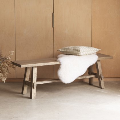 Hampton Dining Bench - Oak