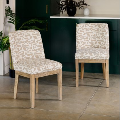 Richmond Dining Chair In Taupe (Set of 2) Richmond Dining Chair In Taupe (Set of 2)