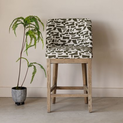 Richmond Bar Stool In Green Richmond Bar Stool In Green