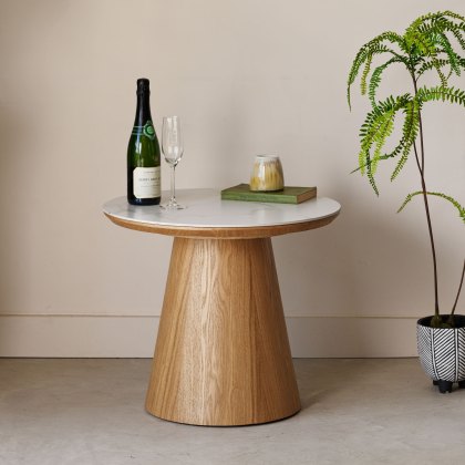 Sutton Round Lamp Table in Ash Sutton Round Lamp Table in Ash