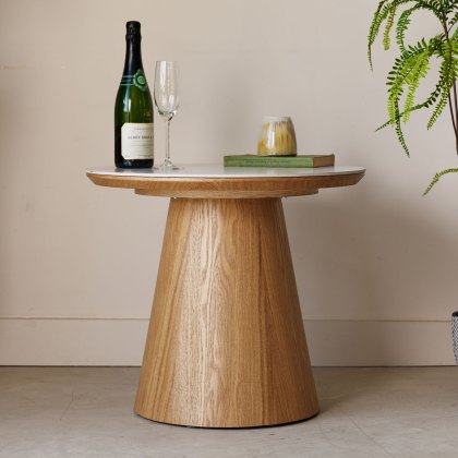 Sutton Round Lamp Table in Ash Sutton Round Lamp Table in Ash
